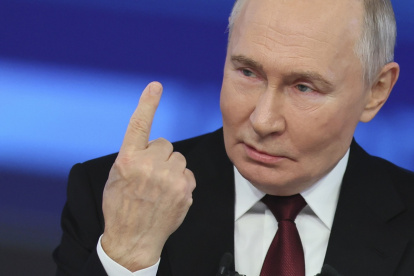 El presidente de Rusia, Vladimir Putin.
