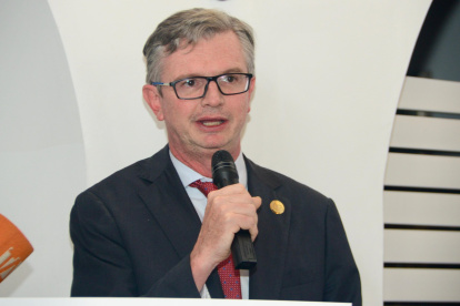 Ministro de Economía y Finanzas de Ecuador, Juan Carlos Vega.