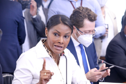 La fiscal general del Estado, Diana Salazar.