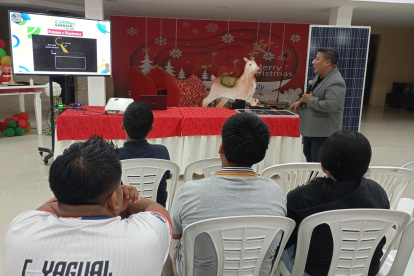 Escena. En el curso despiertan ideas y entusiasmo de los participantes.