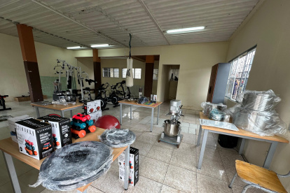 Donación.  La UNDOC entregó equipos terapéuticos, materiales didácticos y mobiliario al Centro Especializado para el Tratamiento de Alcohol y Drogas (CETAD)