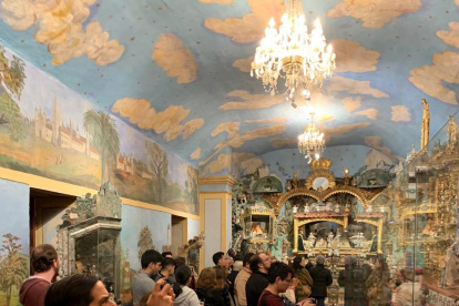 El pesebre no se vio durante 306 años. Hoy en día se hacen recorridos especializados.