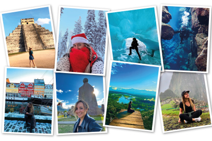 Parte de álbum de fotos de Michelle.