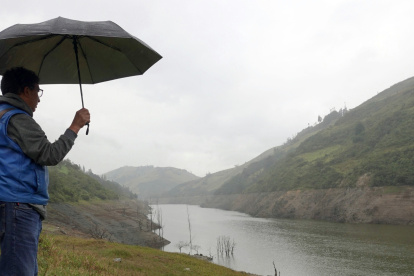 Situación. Con las precipitaciones, se espera que los embalses que abastecen a la capital alcancen su nivel.