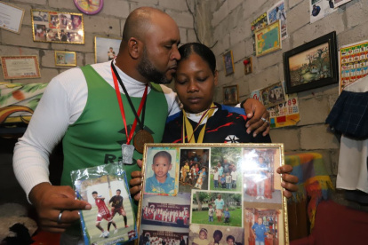 Padres de Ismael y Josué, dos de los cuatro niños desaparecidos en Guayaquil.