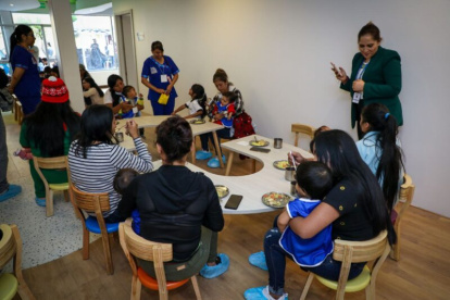 El centro beneficia a 45 niñas y niños de 1 a 3 años de familias en situación de vulnerabilidad.