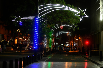 El fin de semana el sitio permaneció encendido y causó sorpresa entre los ciudadanos.