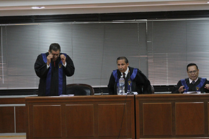 En la Corte Nacional de Justicia se realizó la audiciencia.