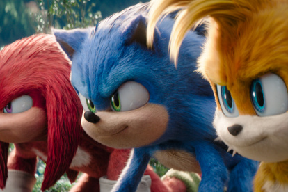 Knuckles, Sonic y Tails.