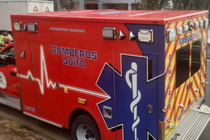 Imagen referencial. Las tres personas afectadas por la fuga de gas fueron trasladadas en ambulancia a una casa de salud.
