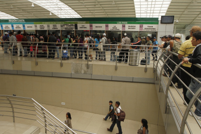 En estas festividades de Navidad se estima que alrededor de 107 mil personas se movilicen