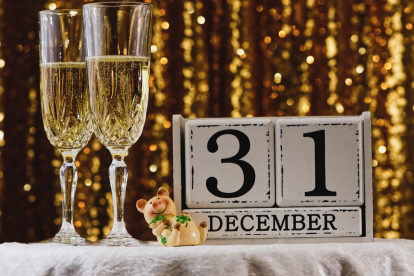 Cábalas para recibir el 2025.