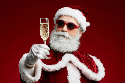 Papá Noel en una imagen referencial.