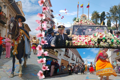 Pase del Niño Viajero se celebra en Cuenca.