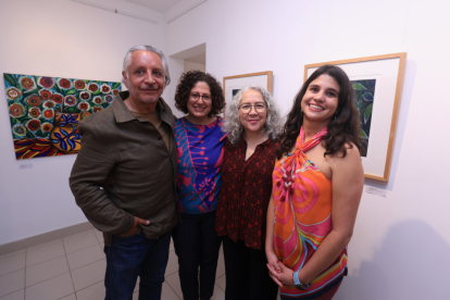 Cristóbal González, Valeria Misle, María Pérez y Carla Álvarez.
