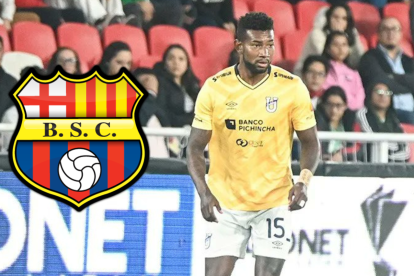 Gustavo Vallecilla, defensor ecuatoriano.