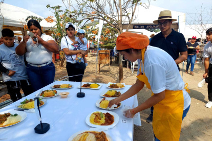 EL SECO DE CHIVO ES EL PLATO ESTRELLA DELL MORRO, QUE ESTA DENTRO DEL CORREDOR TURISTICO DEL MORRO. PERIODISTA: NESTOR MENDOZA 17/12/2024 AG- EXTGERNO
