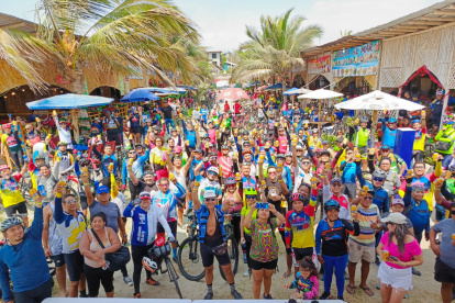 El Malecón de Playas fue el centro de la celebración final.