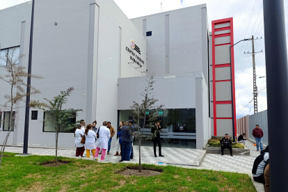 Edificación. La construcción del centro inició en febrero del 2023.