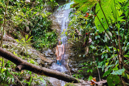 Detalles. Quingue es conocido por sus paisajes impresionantes, donde espectaculares cascadas y enormes rocas parecen cobrar vida.