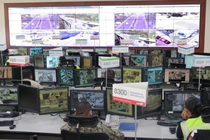 El ECU 911 realiza la vigilancia a nivel local