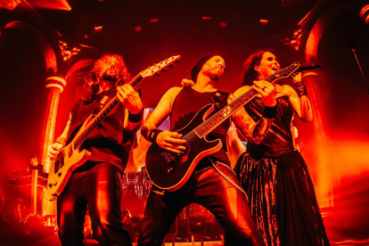 Los neerlandeses Within Temptation formaron parte del cartel del MetalFest Ecuador 2024, el evento más importante del año de la escena metalera.
