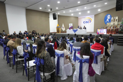 Actividad oficial del Consejo Nacional Electoral, días atrás.