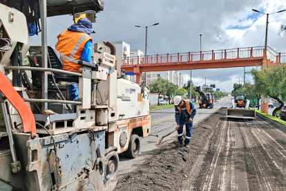 Por la avenida av. Galo Plaza circulan alrededor de 123.000 vehículos diarios.