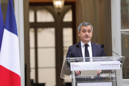 El ministro del Interior de Francia, Gerald Darmanin, el pasado 24 de diciembre.