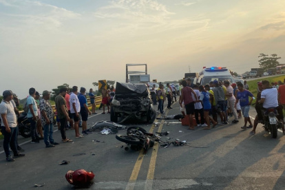 Otra persona quedó herida debido al incidente.