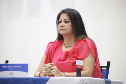 La consejera Elena Nájera solicitó un pronunciamiento oficial del pleno sobre la obligatoriedad de pedir licencia en campaña.