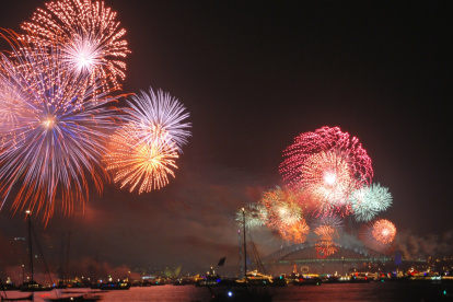 Estos son los primeros países que reciben el año nuevo.
