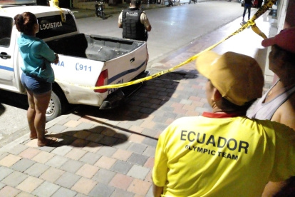 La Policía llegó hasta el sitio donde ocurrió el asesinato