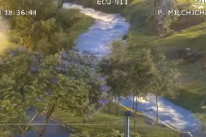 A través del Sistema Integrado ECU-911 se monitorea el caudal de los ríos de Cuenca.