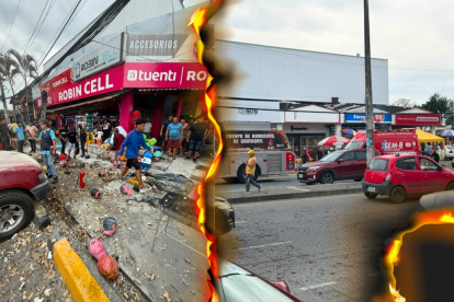 El hecho se registró en la Alborada, norte de Guayaquil, la tarde de este lunes 30 de diciembre.