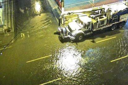 Hecho. Limpieza de alcantarillado y sumideros se dieron por la lluvia.