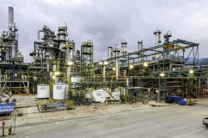 La Refinería de Esmeraldas es la más grande del país.
