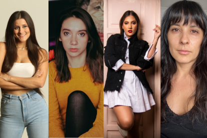 Elba González, Carla Yépez, Gigi Mieles y Carolina Pérez.