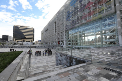 La plataforma financiera, ubicada en la ciudad de Quito.