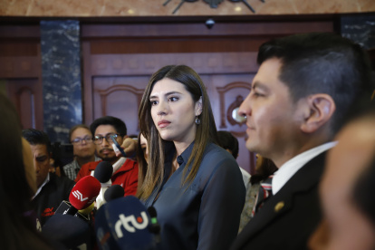 Valentina Centeno es la jefa de la bancada de ADN.