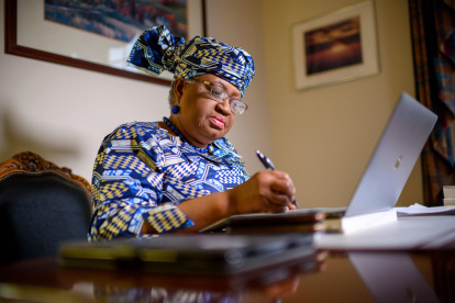 Ejecutiva. La directora general de la Organización Mundial del Comercio, Ngozi Okonjo-Iweala.