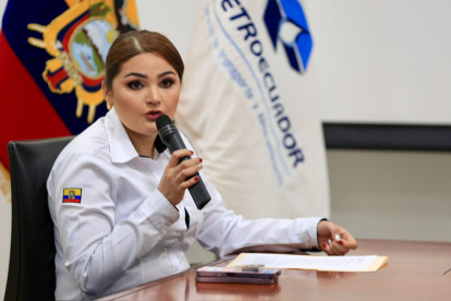 Leydi Jackeline Jiménez Rivera, gerente general (s) de Petroecuador.
