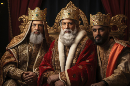 Melchor, Gaspar y Baltazar