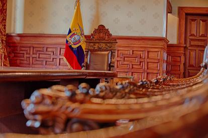 El Palacio de Carondelet es la sede de la Función Ejecutiva del Ecuador.