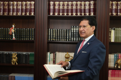 Figura. Washington Pesántez fue fiscal general en 2007.