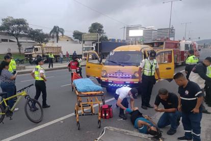 Hay varios heridos tras accidente