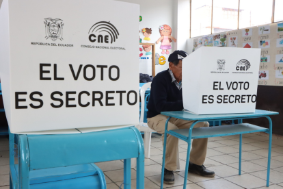 Las votaciones por el nuevo presidente de Ecuador se darán en febrero.
