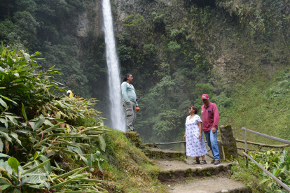 La icónica cascada de Machay.