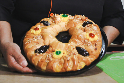 La tradicional Rosca de Reyes es el manjar predilecto de los amantes de las festividades.