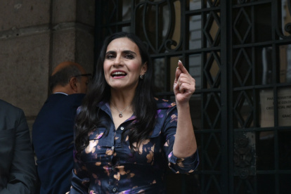 Verónica Abad apareció en un video publicado en redes sociales este 4 de enero de 2025.